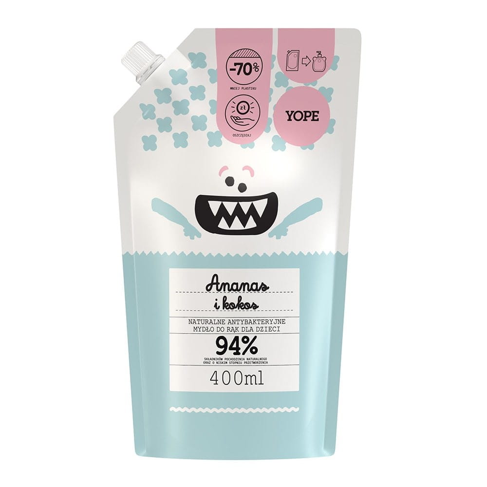 Antibakterielle Handseife für Kinder 400 ml - YOPE - Biolaboratorium