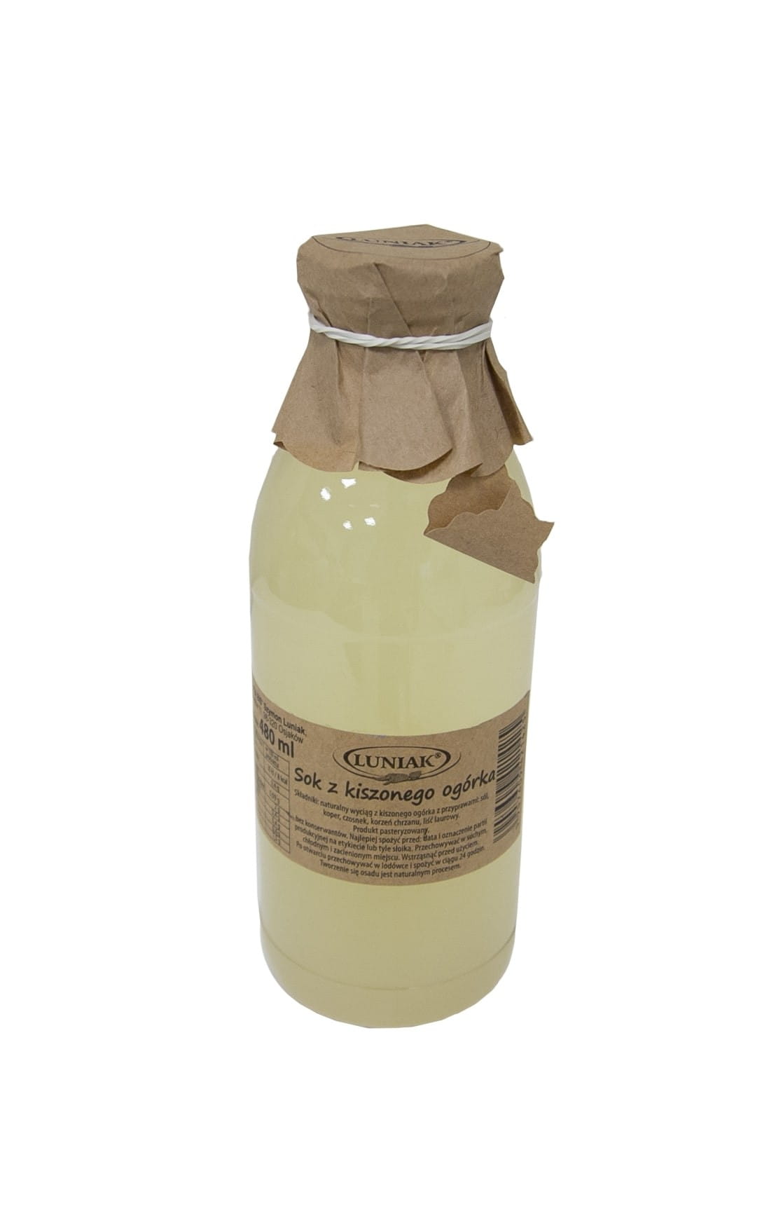 Eingelegter Gurkensaft 480ml LUNIAK - Biolaboratorium