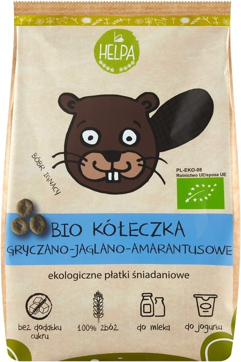 Buchweizen - Hirse - Amaranthringe BIO 160 g - HELPA - Biolaboratorium