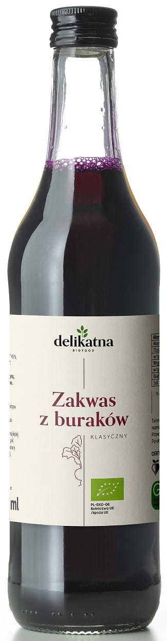 Klassischer Rote-Bete-Sauerteig BIO 500 ml - DELICATE - Biolaboratorium