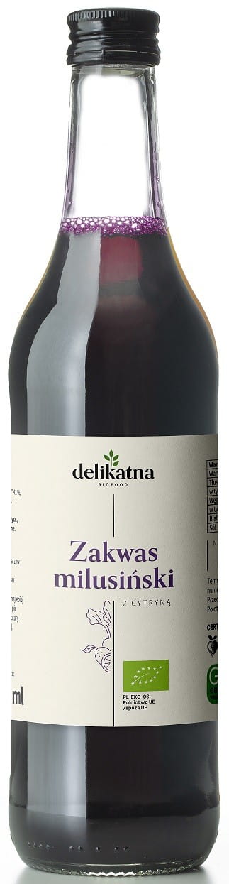 Süßer Sauerteig mit Zitrone BIO 500 ml - DELICATE - Biolaboratorium