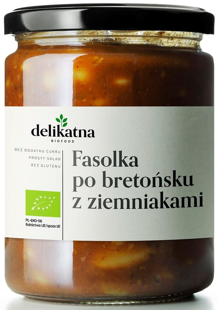 Baked Beans mit Kartoffeln BIO 540 ml - DELICATE - Biolaboratorium