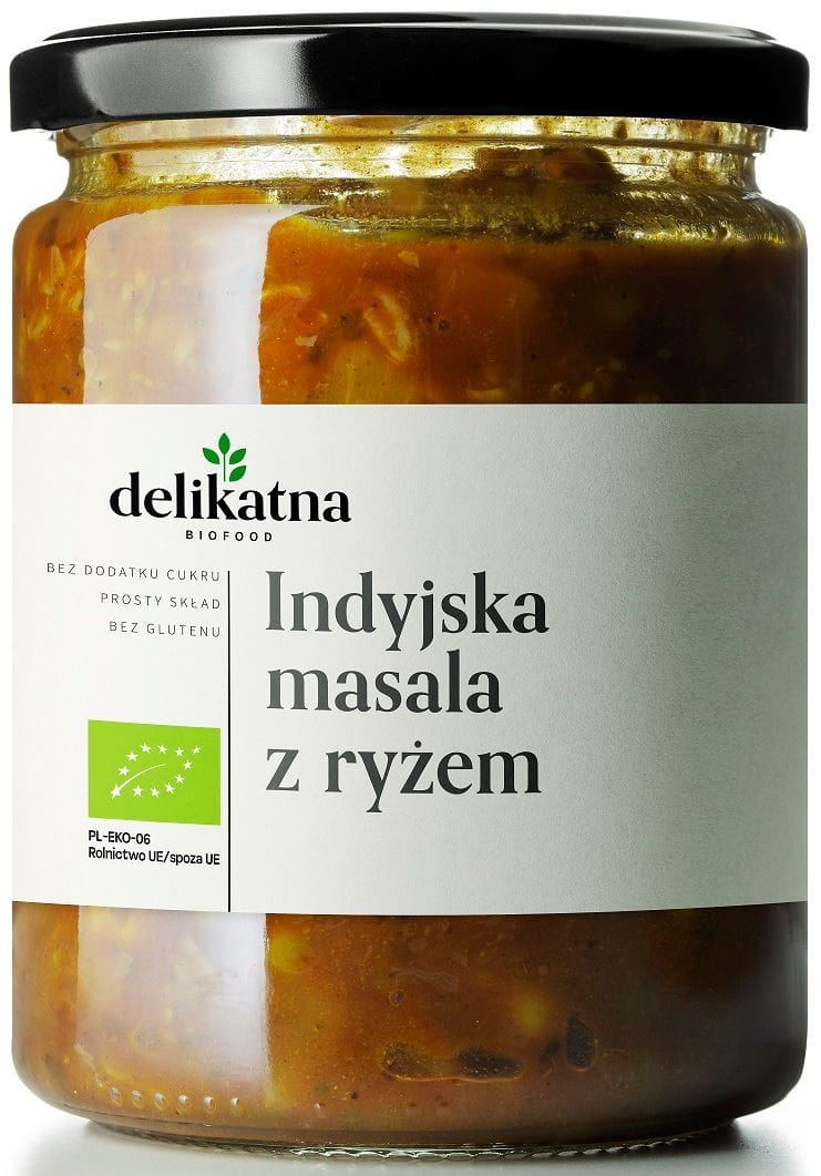 Indisches Masala mit Reis BIO 540 ml - DELICATE - Biolaboratorium