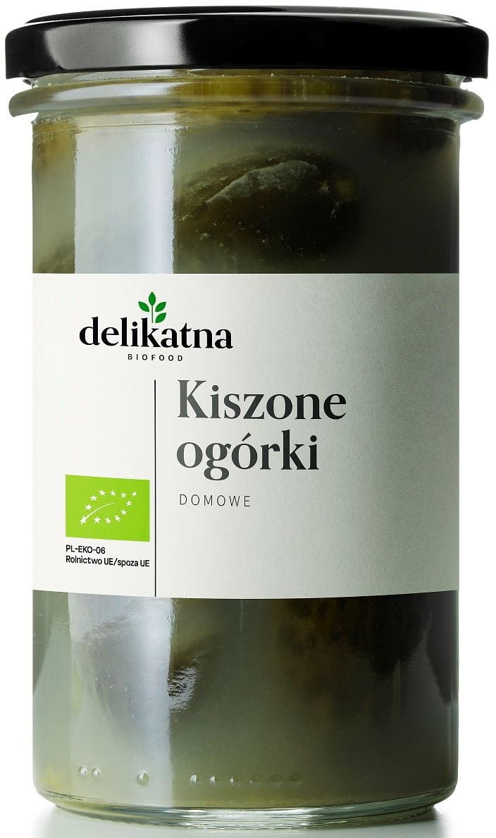 Eingelegte Gurken BIO 500 g (350 g) - DELICATE - Biolaboratorium