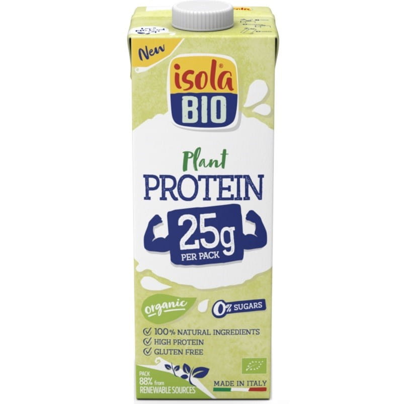 Glutenfreier Erbsendrink BIO 1000 ml ISOLA bio - Biolaboratorium