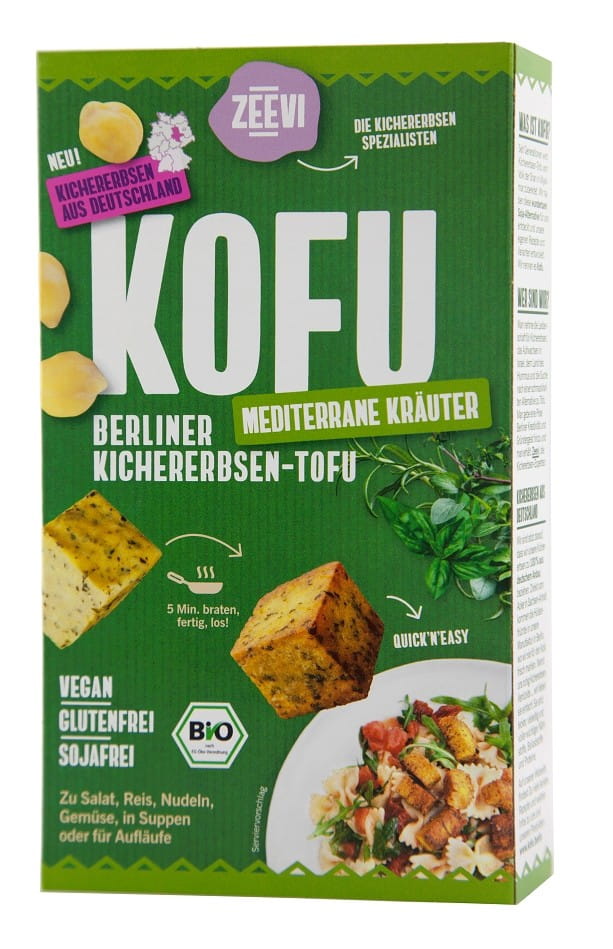 Verkauf KOFU mit mediterranen Kräutern glutenfrei BIO 200 g - KOFU - Biolaboratorium
