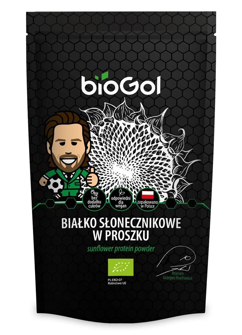 Sonnenblumenproteinpulver BIO 150 g - BIOGOL - Biolaboratorium