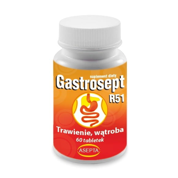 Gastrosept r51 60 ASEPTA-Tabletten - Biolaboratorium