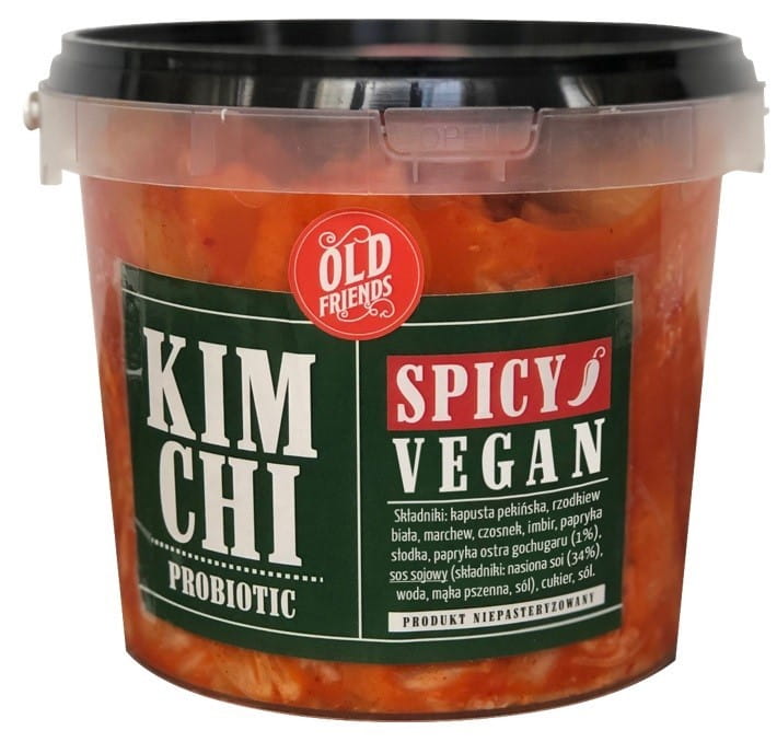 Kimchi vegan scharf 900g ALTE FREUNDE - Biolaboratorium