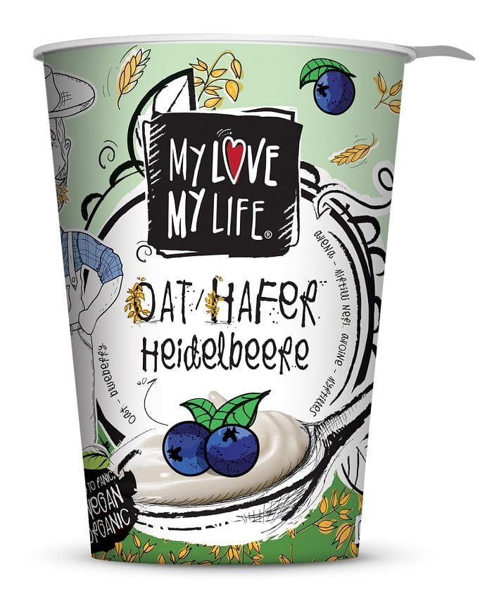 Aktion Haferdessert mit Heidelbeeren BIO 400 g - MY LOVE MY LIFE - Biolaboratorium