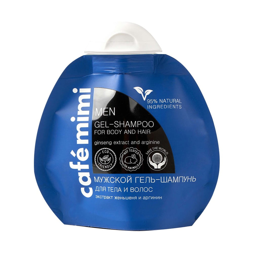 Shampoo - Haargel für Männer Ginseng 100 ml CAFEMIMI - Biolaboratorium