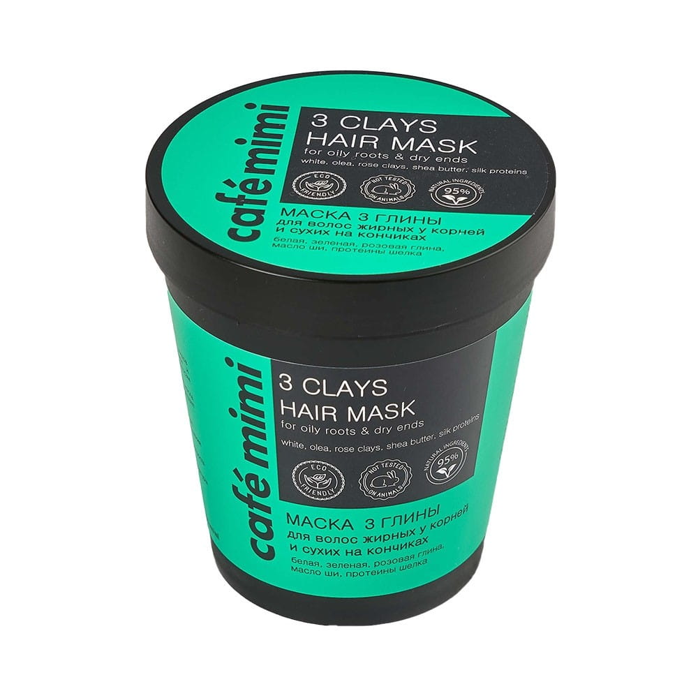 3 Ton Haarmaske 220 ml CAFEMIMI - Biolaboratorium