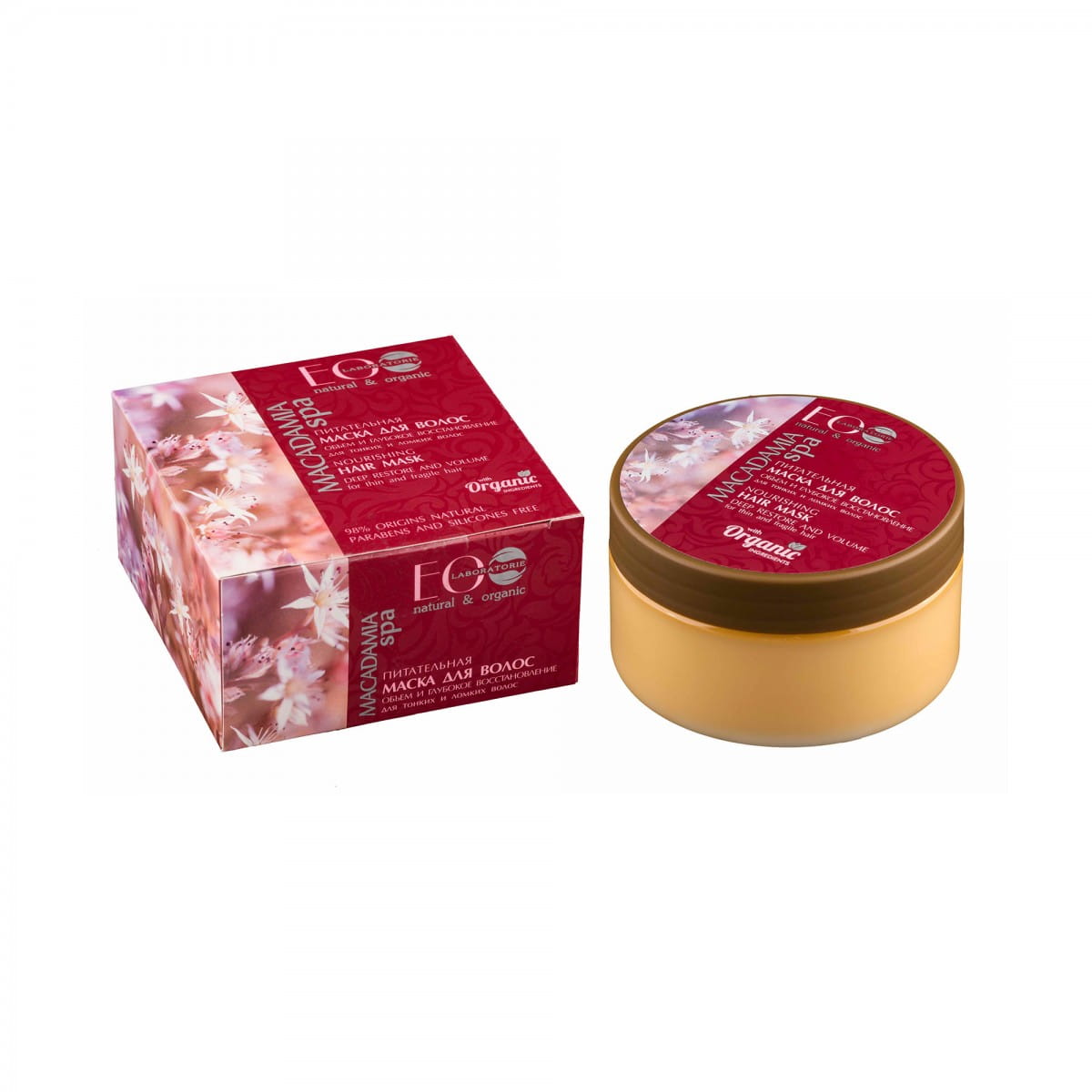 Maske für feines und sprödes Haar 200 ml ECO LABORATORIE - Biolaboratorium