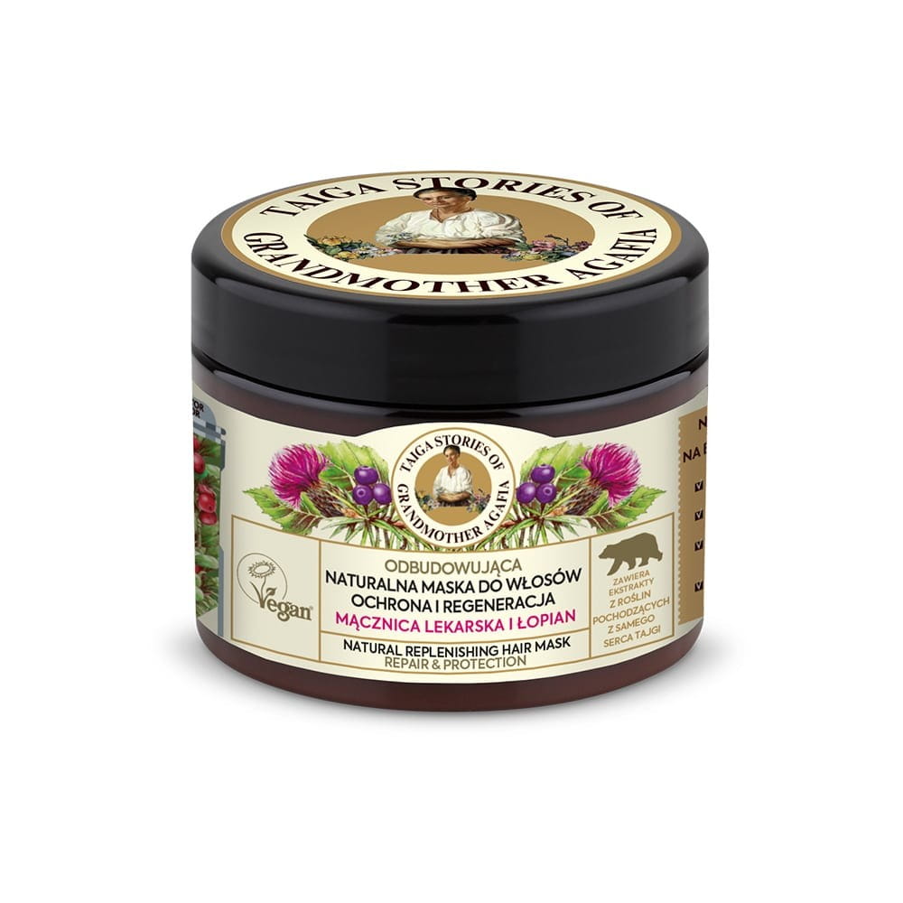 Maske für geschädigtes Haar mit Bärentraube 300 ml - Biolaboratorium