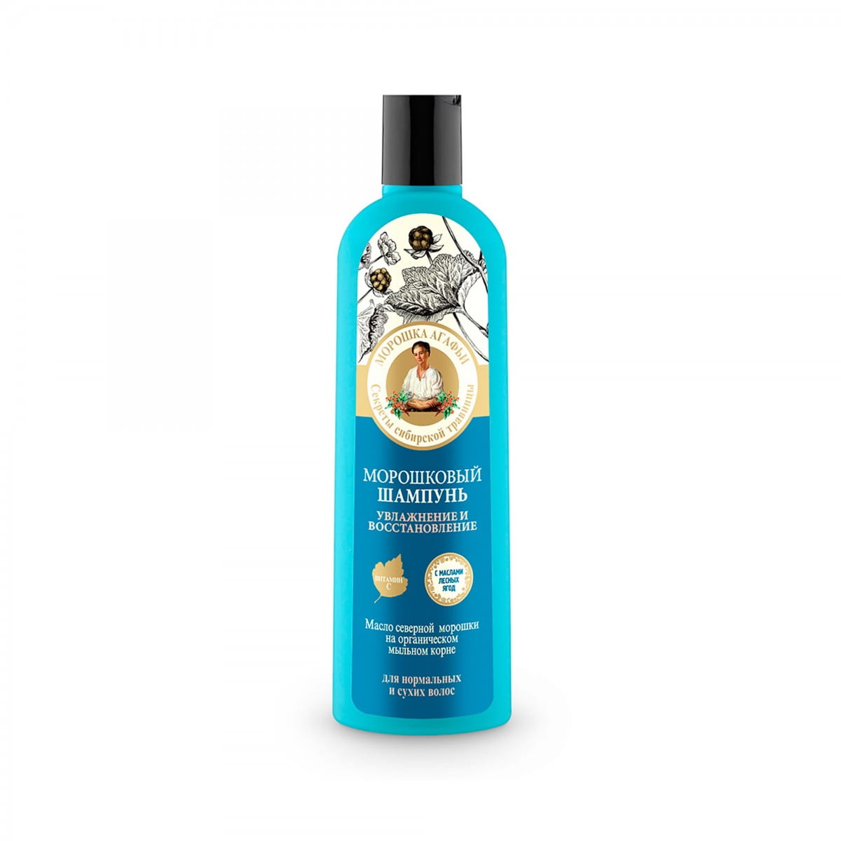 Shampoo für normales Haar, Moltebeere 280 ml - Biolaboratorium