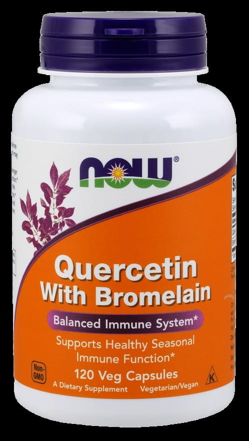 Quercetin mit Bromelain 120vcaps. - NOW FOODS Quercetin mit Bromelain - Biolaboratorium