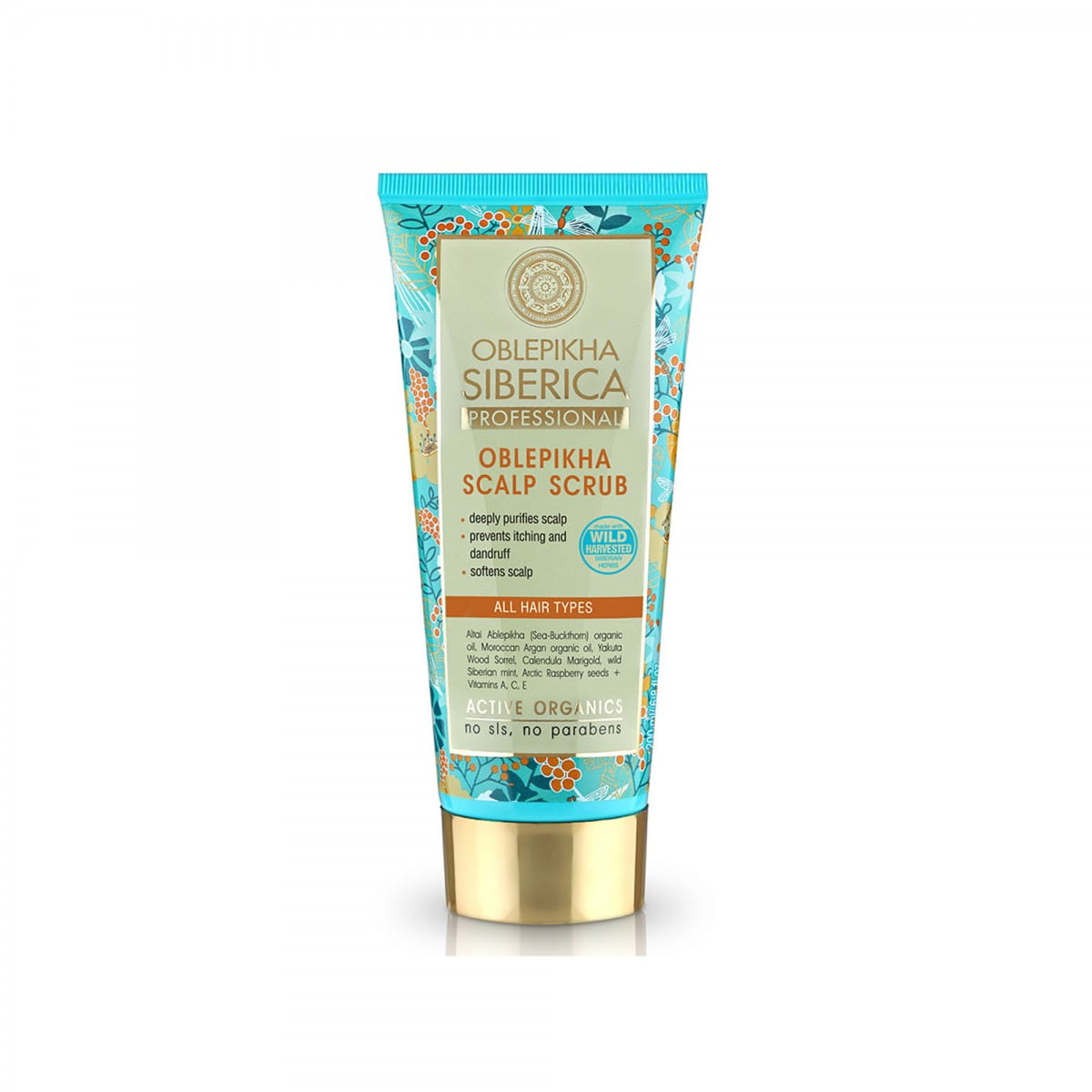 Sanddorn-Reinigungspeeling für die Kopfhaut 200 ml - Biolaboratorium