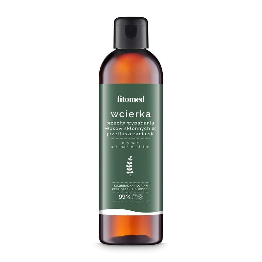 Haarwasser gegen Haarausfall bei Neigung zu fettigem Haar 200g FITOMED - Biolaboratorium