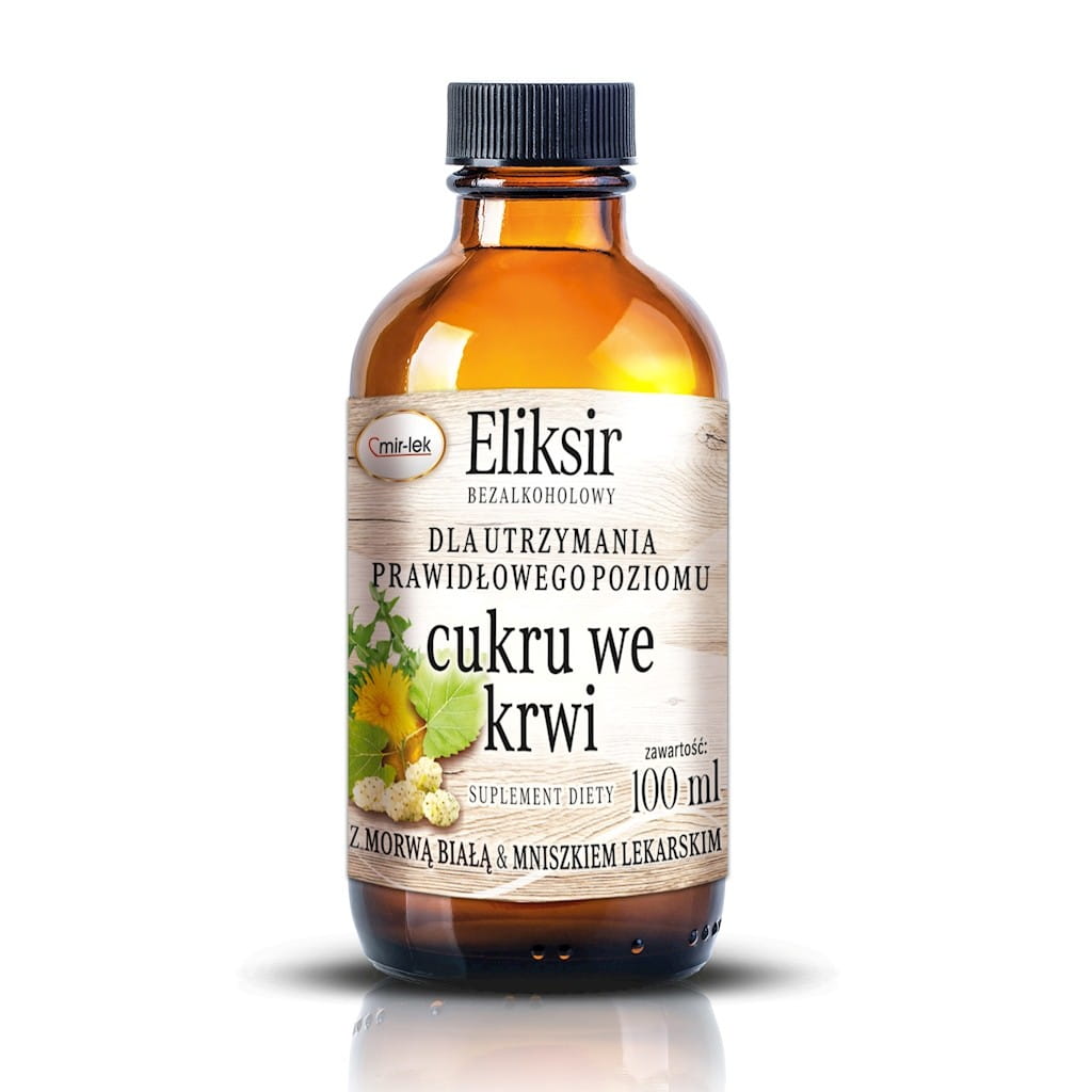 Elixier zur Aufrechterhaltung des richtigen Blutzuckerspiegels 100ml MIR - DRUG - Biolaboratorium
