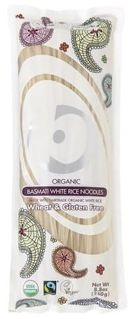 Pasta (weißer Basmati-Nudelreis) glutenfrei BIO 250 g - KING SOBA - Biolaboratorium