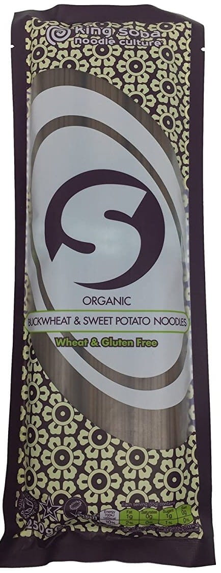 Glutenfreie Nudeln (Buchweizennudeln mit Süßkartoffeln) BIO 250 g - KING SOBA - Biolaboratorium
