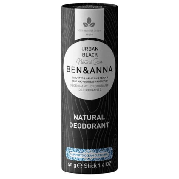 Natural Urban Black Deodorant 40 g BEN & ANNA - Biolaboratorium