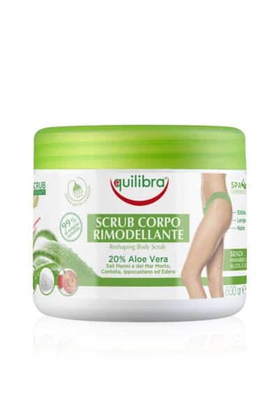 Modellierendes Körperpeeling mit Salz 600g EQUILIBRA - Biolaboratorium