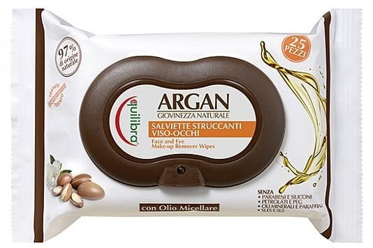 Abschminktücher für Gesicht und Augen 25 EQUILIBRA - Biolaboratorium