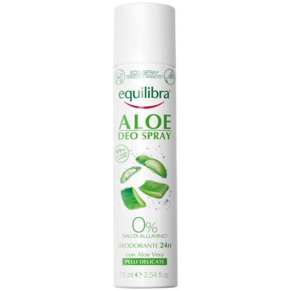 Aloe-Deodorant-Spray 75 ml EQUILIBRA - Biolaboratorium