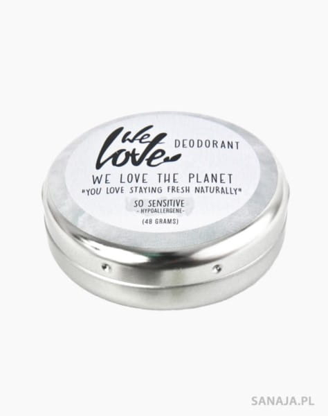 Deodorant so sensitive 48g WE LOVE THE PLANET - Biolaboratorium