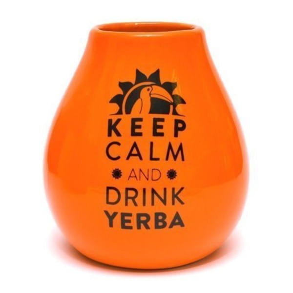 350 ml Gap Orange Keramikgefäß - Biolaboratorium
