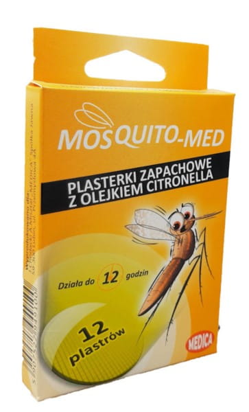 Mosquito - Med Duftpflaster 12 Stück - ACTIVPLAST - Biolaboratorium