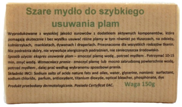 Seife zur schnellen Fleckentfernung 150 g CARMEN - Biolaboratorium