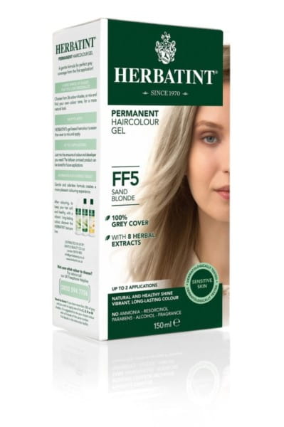 Gelfarbe ff5 sandblond 150 ml HERBATINT - Biolaboratorium