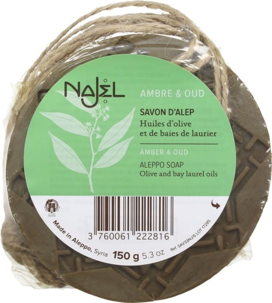Seife mit Aleppo orientalisch mit einem Aufhänger 150g NAJEL - Biolaboratorium