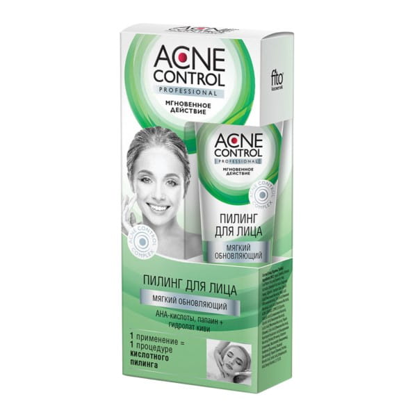 Peeling mit Aha-Säuren 45 ml FITNO ACNE CONTROL - Biolaboratorium