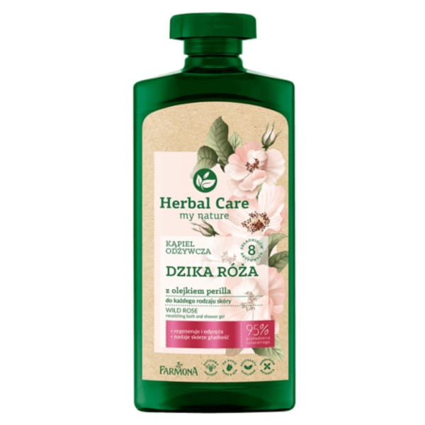 Hagebutten-Schaumbad 500 ml KRÄUTERPFLEGE - Biolaboratorium