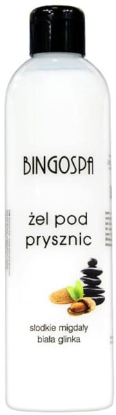 Duschgel weiße Tonerde Mandeln 300 BingoSpa - Biolaboratorium