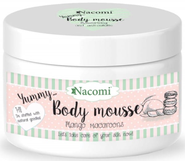 Mango-Makronen-Körpermousse 180ml NACOMI - Biolaboratorium