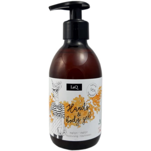 Melone feuchtigkeitsspendendes Duschgel 300ml LAQ - Biolaboratorium
