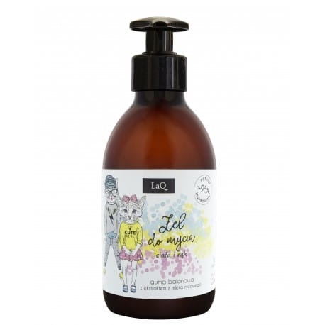 Waschgel für Kinder Kaugummi 300ml LAQ - Biolaboratorium