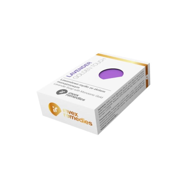 Ir Seife mit monoionischem Gold 100g Lavendel SILOR - Biolaboratorium