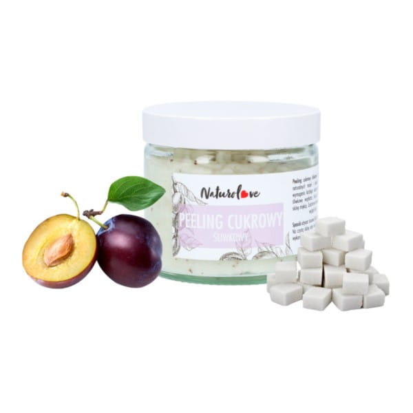 Pflaumenzuckerpeeling 250 g NATUROLOVE - Biolaboratorium