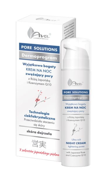Porenlösungen Porenverengende Nachtcreme - AVA - Biolaboratorium