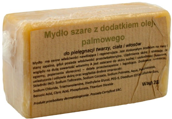 Graue Seife mit Palmöl Kapsel 200g CARMEN - Biolaboratorium
