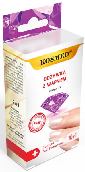 Nagelpflege mit Calcium 9 ml KOSMED - Biolaboratorium