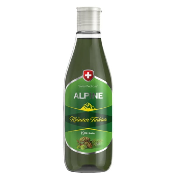 Ein Spirituosenextrakt aus 13 Kräutern 250 ml SWISSMEDICUS - Biolaboratorium