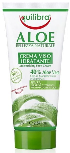 Aloe Gesichtscreme 75ml EQUILIBRA - Biolaboratorium
