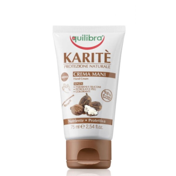 Handcreme mit Sheabutter 75 ml EQUILIBRA - Biolaboratorium
