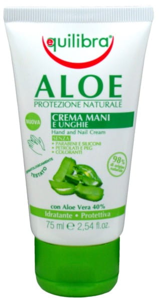 Aloe Hand- und Nagelcreme 75 ml EQUILIBRA - Biolaboratorium